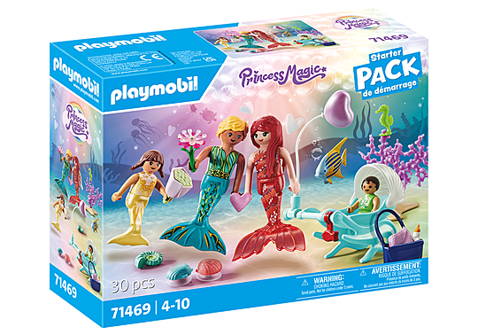 Playmobil - Loving Mermaid Family (71469) - Leker