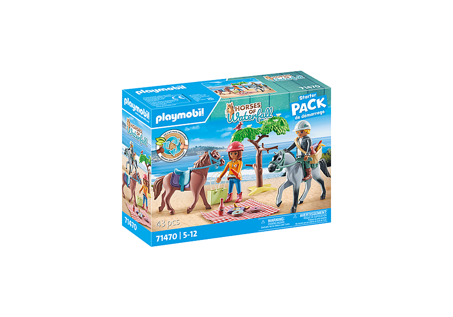 Playmobil - Horseback Riding Trip to the beach with Amelia and Ben (71470)