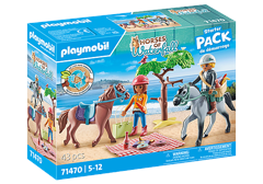 Playmobil - Horseback Riding Trip to the beach with Amelia and Ben (71470)