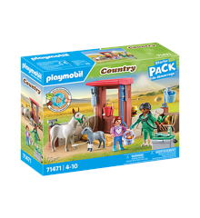 Playmobil - Boerderij dierenarts met de ezels (71471)