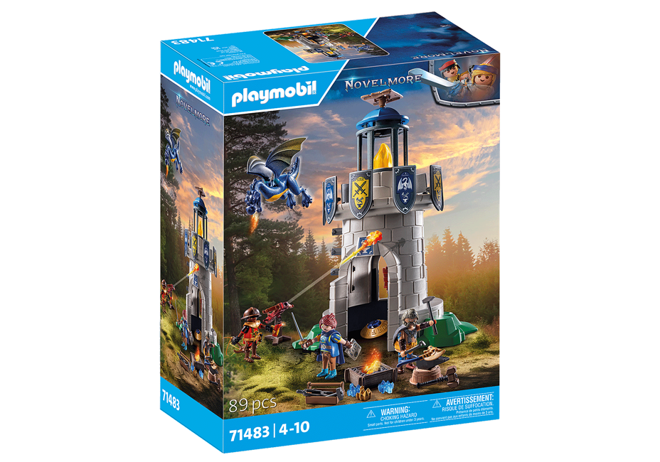 Playmobil - Riddartorn med smed och drake (71483)