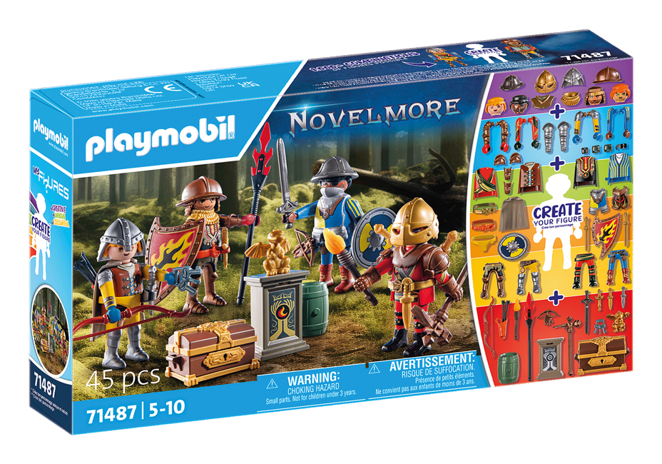 Playmobil - My Figures: Riddare av Novelmore (71487)