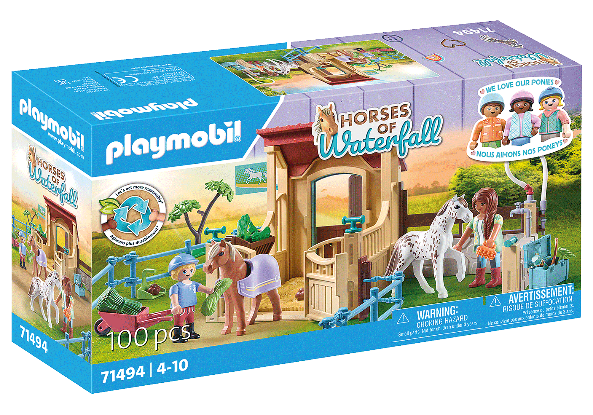 Playmobil - Riding stable (71494) - Leker