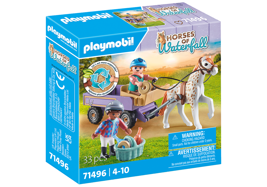 Playmobil - Ponnyvagn (71496)