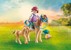 Playmobil - Kind met pony en veulen(71498) thumbnail-2