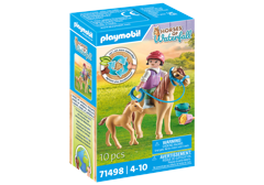 Playmobil - Child with Pony and foal (71498)