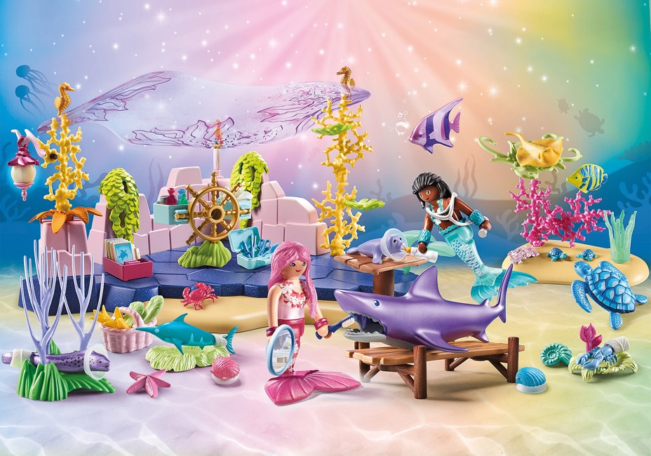 Playmobil - Sea Animal Care of the Mermaids (71499)