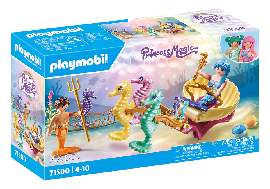 Playmobil - Mermaid with Seahorse Carriage (71500)