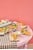 Rice -  Ceramic Ice Waffle Dish 3 Room - Pink thumbnail-3