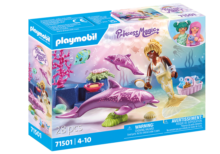 Playmobil - Sjöjungfru med delfiner (71501)