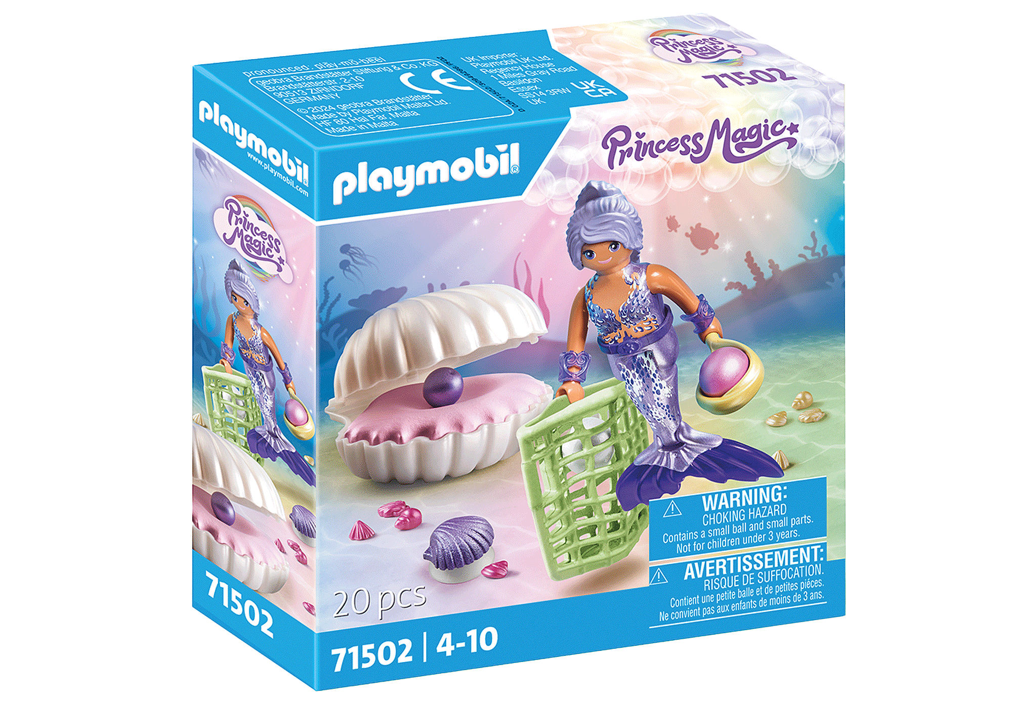 Playmobil - Mermaid with Pearl Seashell (71502) - Leker