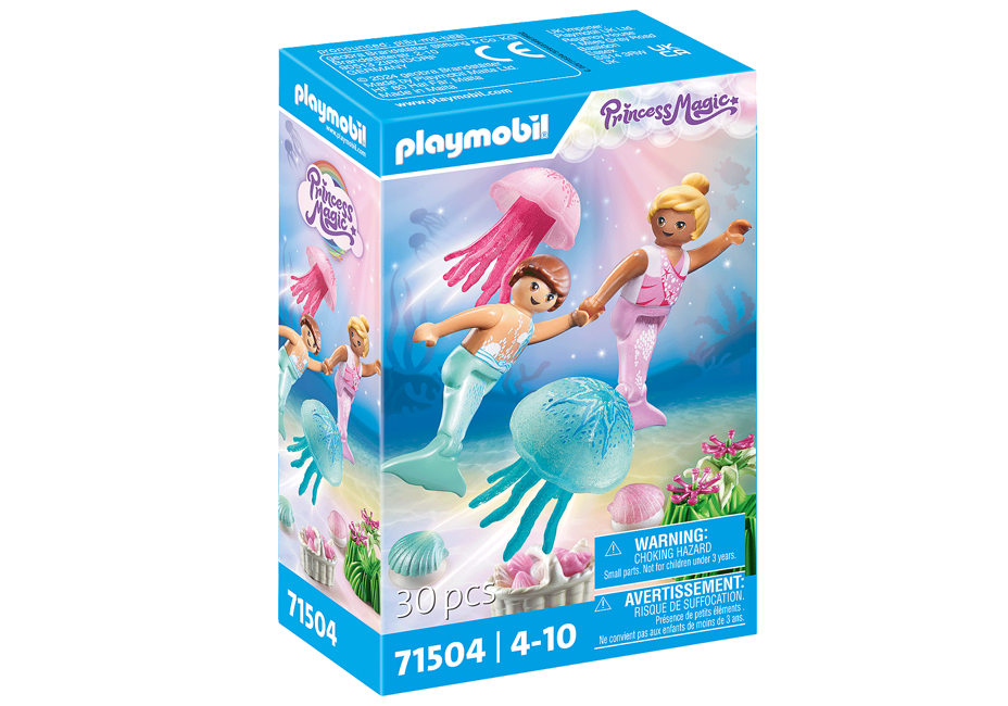 Playmobil - Små sjöjungfrur med maneter (71504)