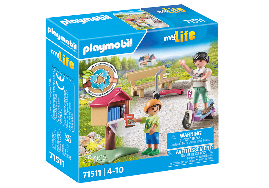 Playmobil - Bokbyte för bokslukare (71511)