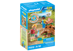 Playmobil - Pleje af pindsvinefamilien (71512)