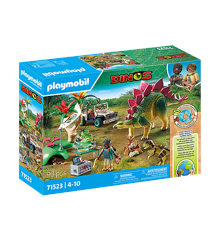 Playmobil - Forskningsläger med dinos (71523)