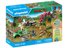 Playmobil - Research camp with dinos (71523)