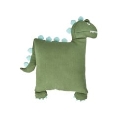 Rice - Kids Dinossaur Cushion - Green - 48x52 cm