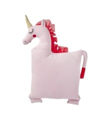 Rice - Kids Unicorn Cushion - Soft Pink - 40x50 cm
