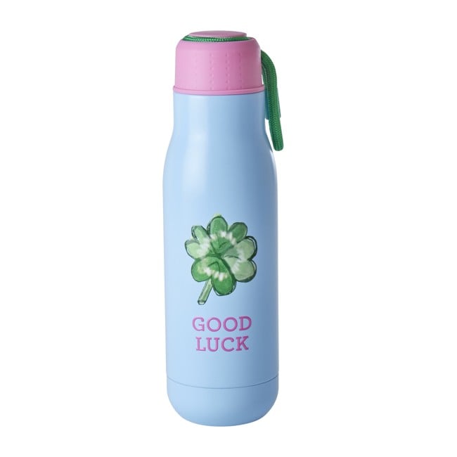 Rice - Stainless Steel Drinking Bottle with Good Luck Print - 12H Hot/24H Cold - 500 ml