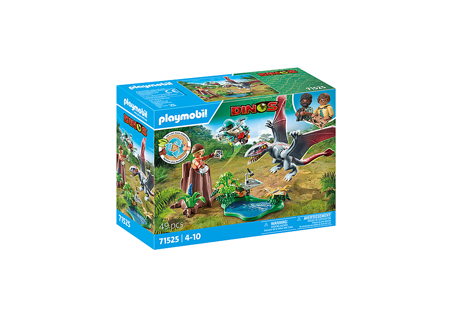 Playmobil - Beobachtungsstation für Dimorphodon (71525)