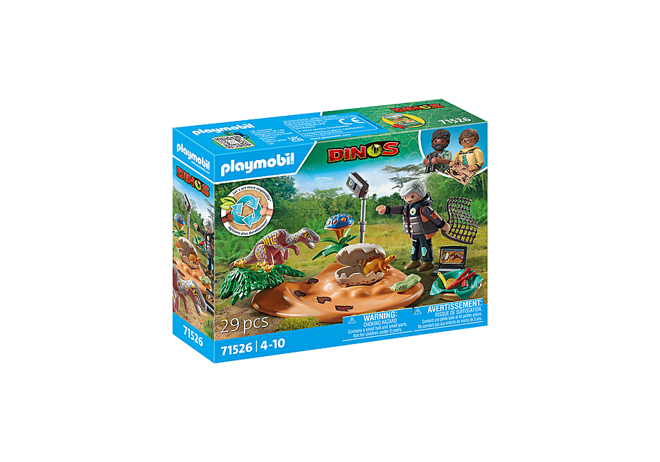 Playmobil - Stegosaurus-Nest mit Eierdieb (71526)