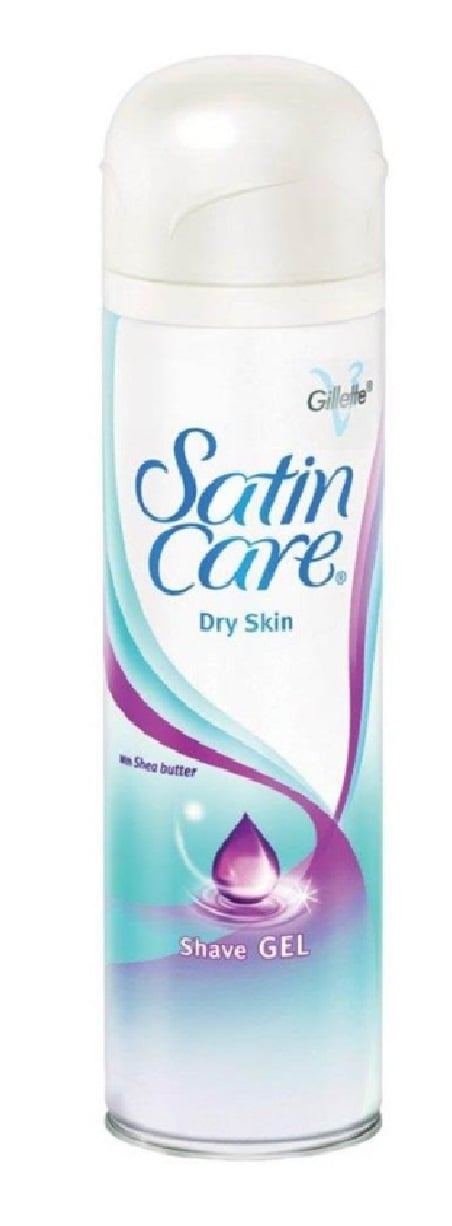 Gillette - Satin Care Dry Skin Shea Butter Gel 200 ml - Helse og personlig pleie