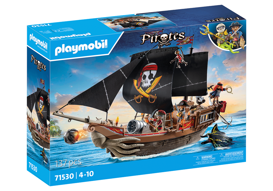 Playmobil - Stort piratskib (71530)