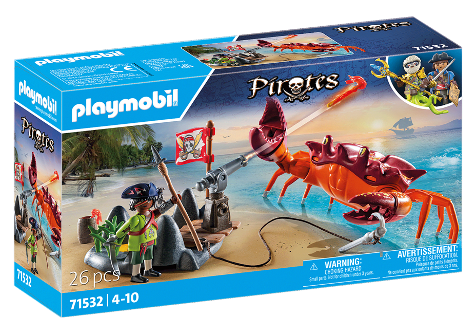 Playmobil - Kampf gegen die Riesenkrabbe (71532)