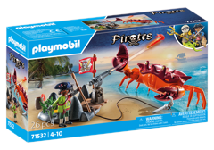 Playmobil - Strijd tegen de gigantische krab (71532)