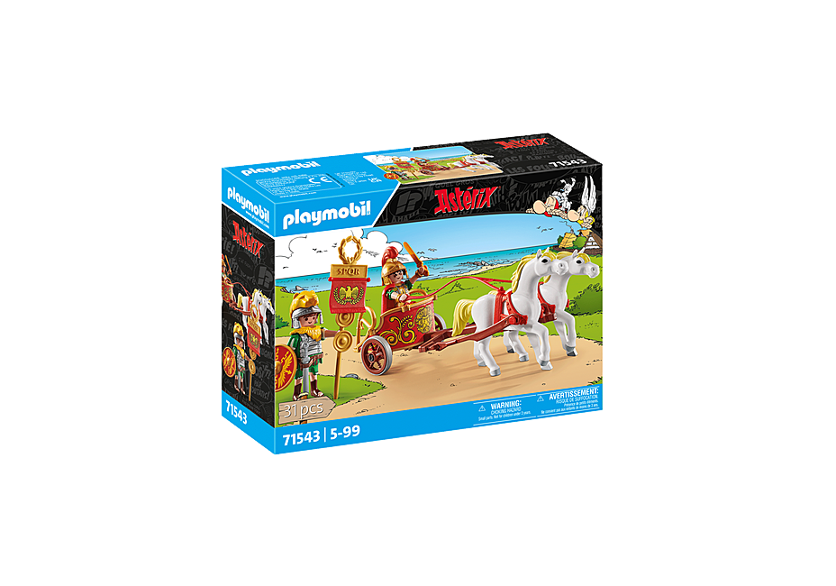 Playmobil - Asterix: Romeinse strijdwagen (71543)