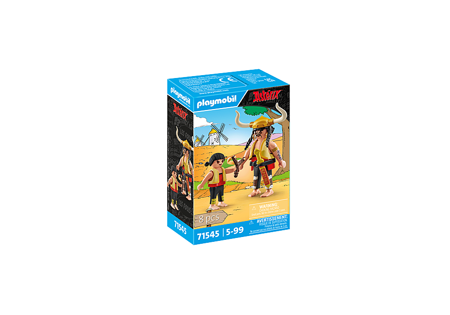 Playmobil - Asterix: Huevos Y Bacon och Pepe (71545)