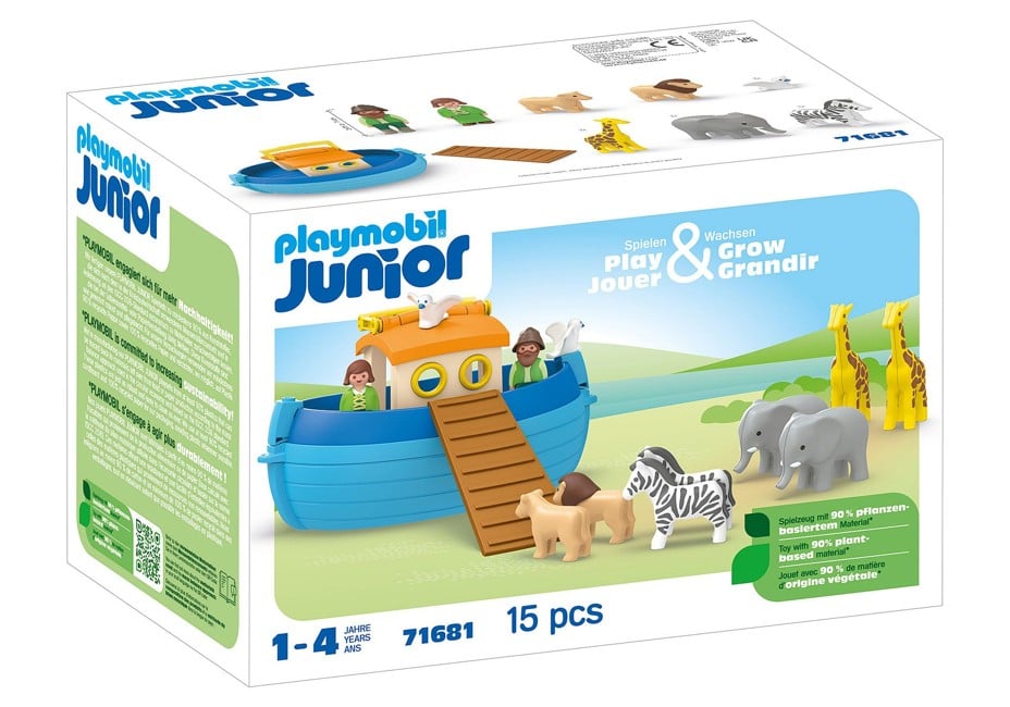 Playmobil - JUNIOR: My Take Along Noah´s Ark (71681)