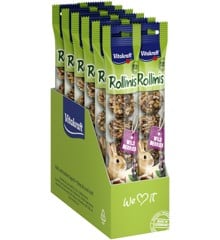 Vitakraft -12 x  Rollinis Wildberry for rodents 40g