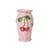 Rice - Keramisk Vase Med Kirsebærskulptur - Pink thumbnail-1