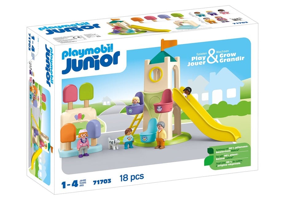 Playmobil - JUNIOR: Adventure Tower with Ice Cream Booth (71703)