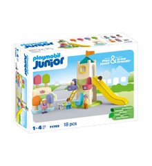 Playmobil - JUNIOR: Oplevelsestårn med isbod (71703)