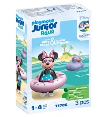 Playmobil - 1.2.3 & Disney: Minnie's Beach Trip (71706)
