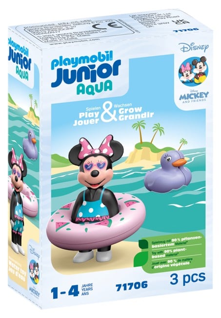 Playmobil - JUNIOR & Disney: Minnie's Beach Trip (71706)