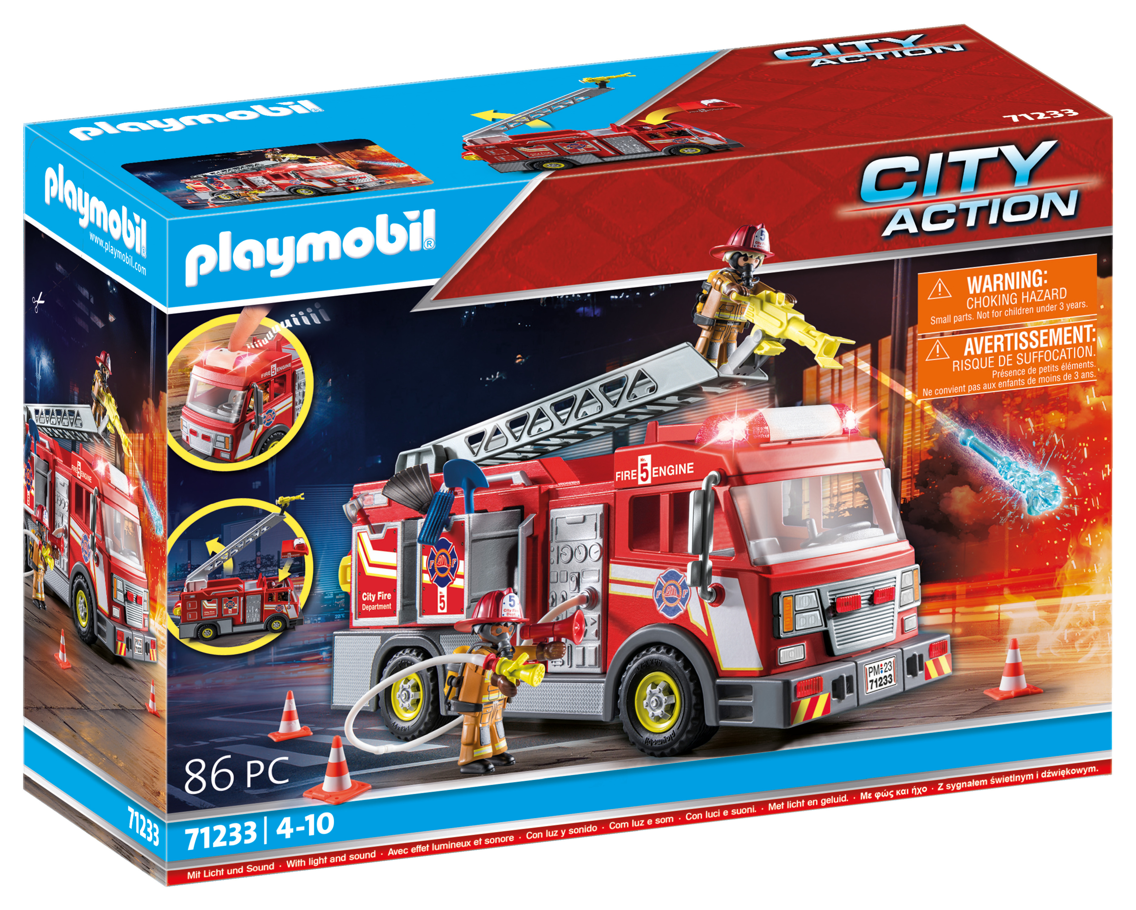 Playmobil - Fire Truck (71233) - Leker