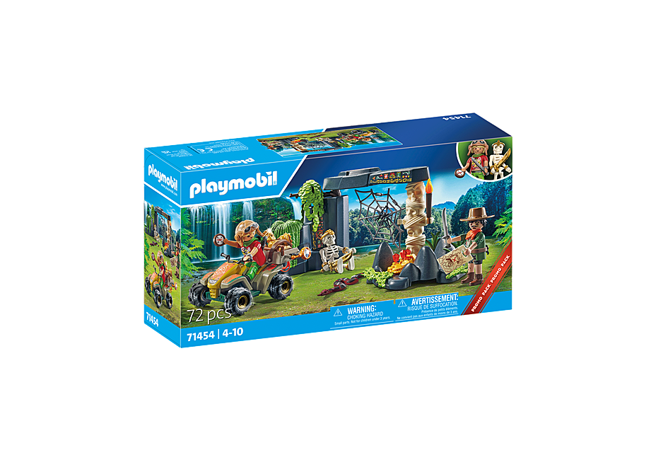 Playmobil - Treasure hunt in the jungle (71454)
