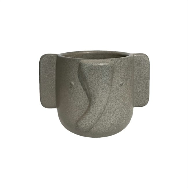 OYOY Mini - Elephant Pot - Stone