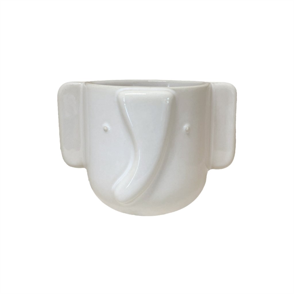 OYOY Mini - Elephant Pot - Off White - Hjemme og kjøkken