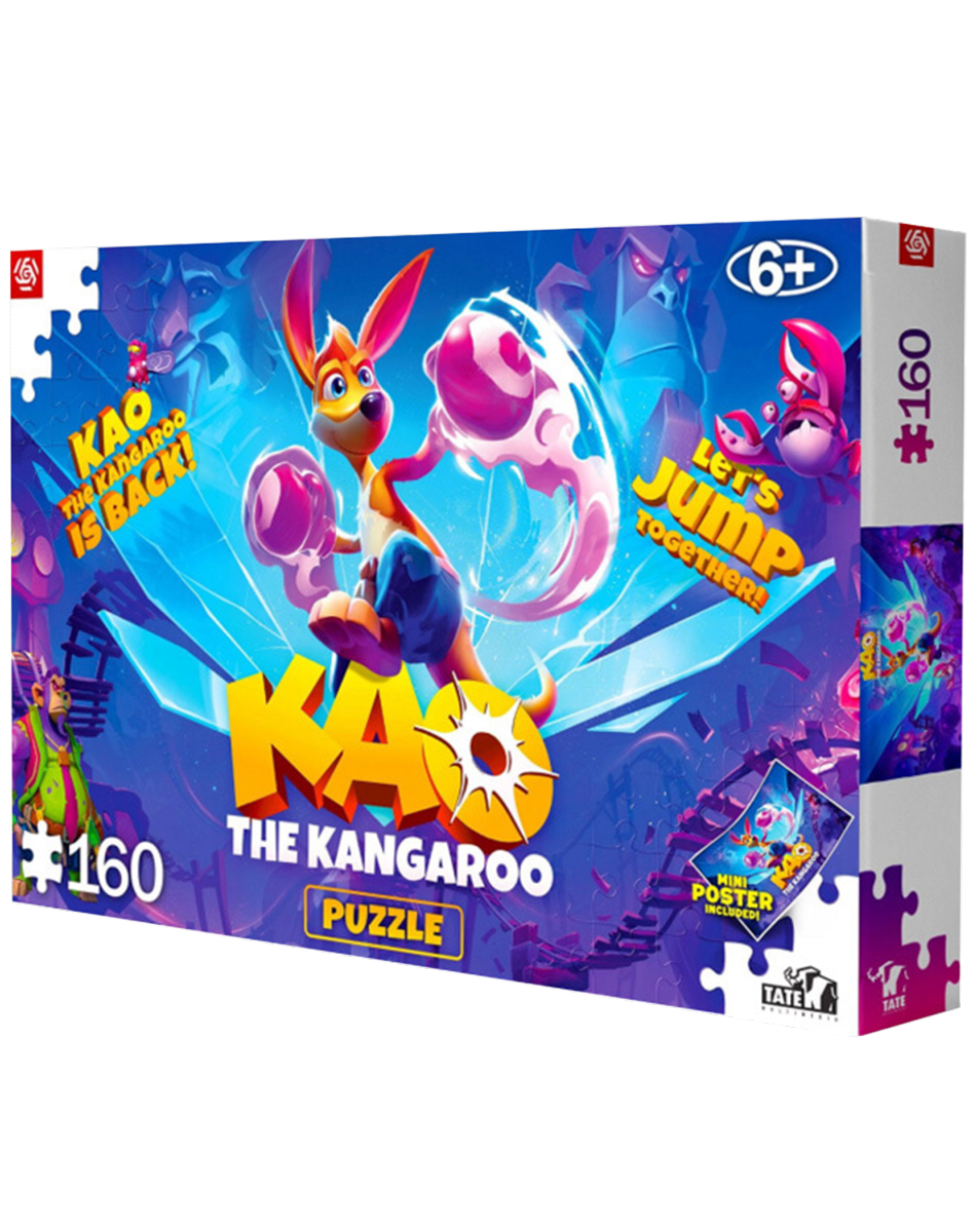 KIDS: KAO THE KANGAROO - KAO IS BACK PUZZLES - 160 - Fan-shop