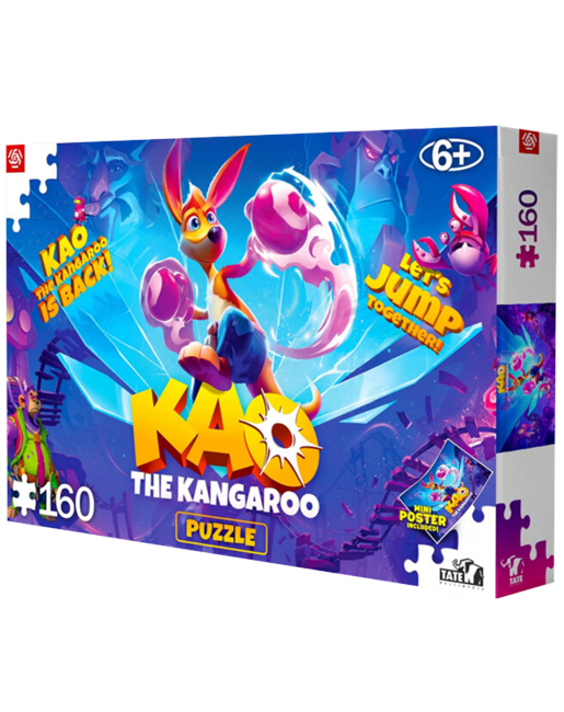 KIDS: KAO THE KANGAROO - KAO IS BACK PUZZLES - 160