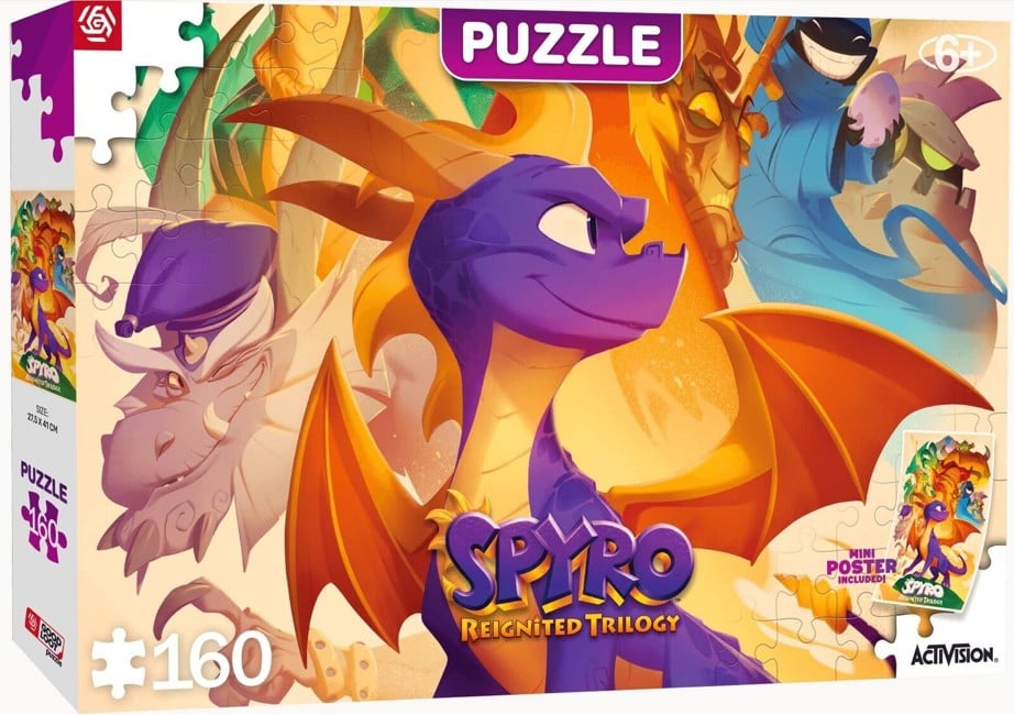 Good Loot - Kids: Spyro Reignited Trilogy Heroes Puzzles - 160