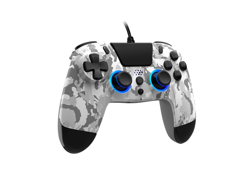 Gioteck Ps4 Vx4+ Wired Controller Camo
