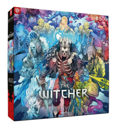 Good Loot - Gaming Puzzle: The Witcher Monster Faction Puzzles 500