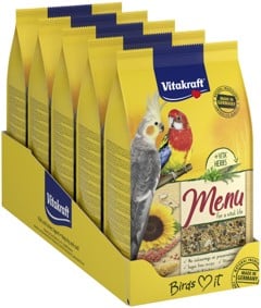 Vitakraft - 5 x Menu Vital for parakeets 1kg