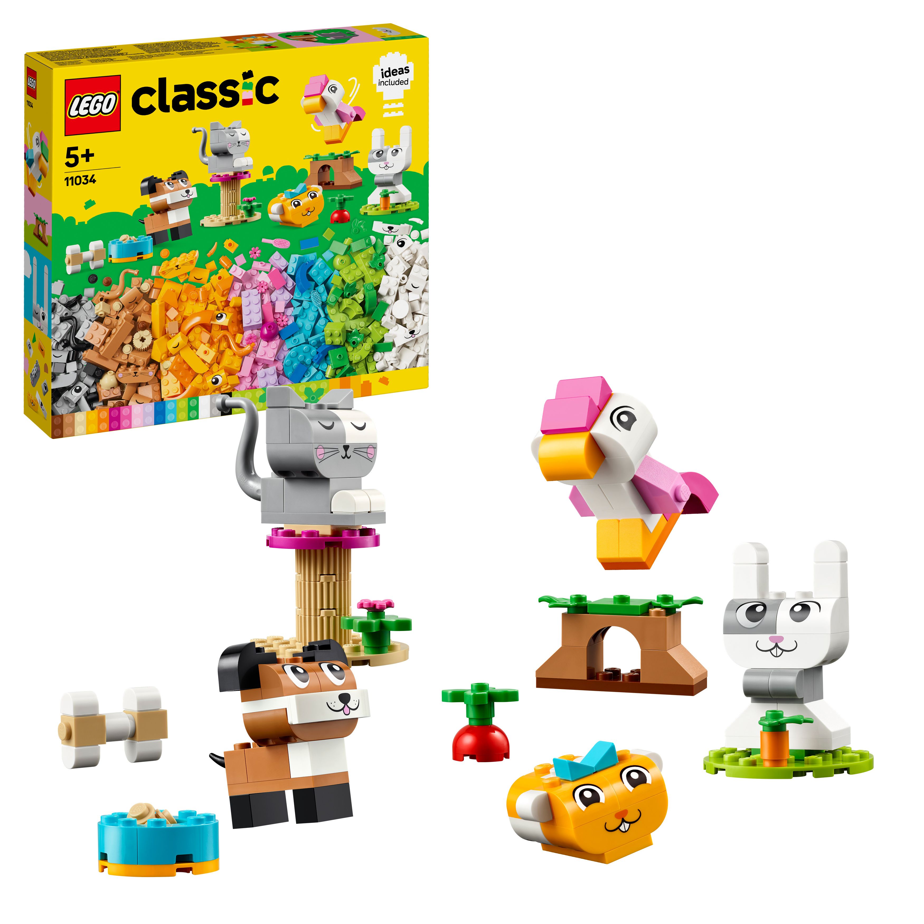 LEGO Classic - Kreative kjæledyr (11034)