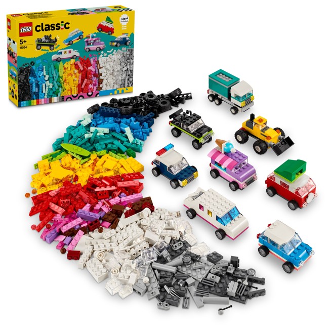 LEGO Classic - Kreative kjøretøy (11036)